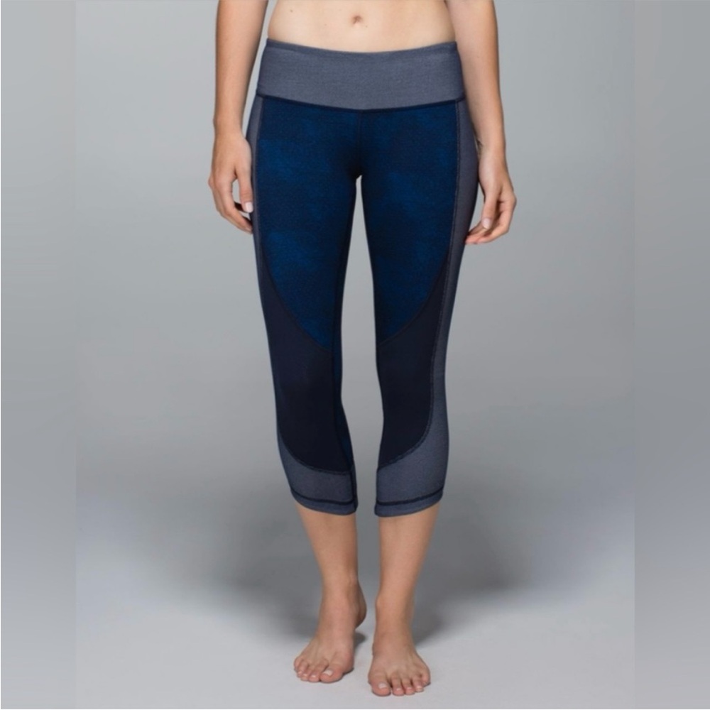 Lululemon Wunder Under Crop Sashiko